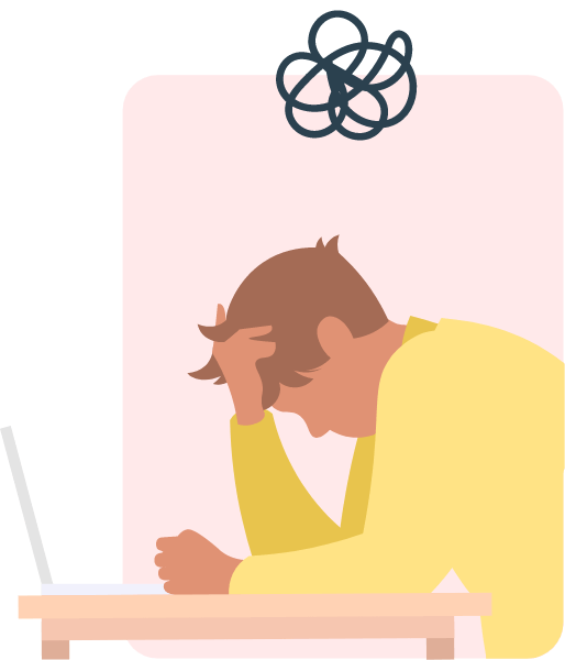Frustration Illustration