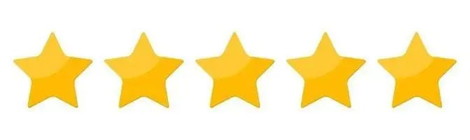 Five stars rating