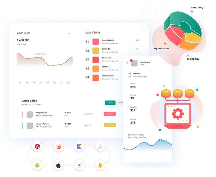 Business Automation Illustration
